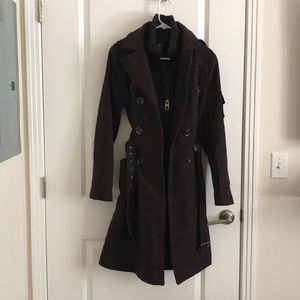 Miss Sixty Dark Brown Winter Coat